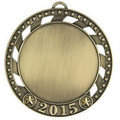 Medal, "Insert Holder" - "2015"- 2 1/2" Blank